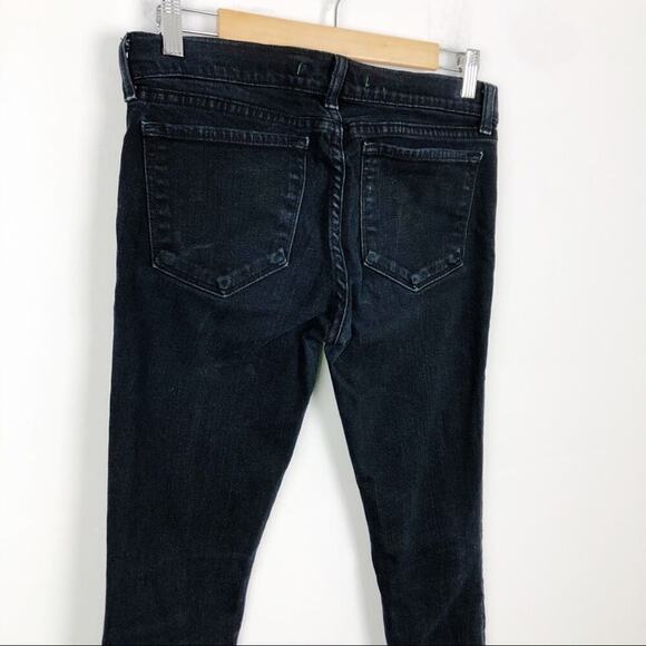 J Brand Y2K Charcoal Gray Skinny Mid Rise Jeans Size 27 with 5 pockets - Picture 13 of 16